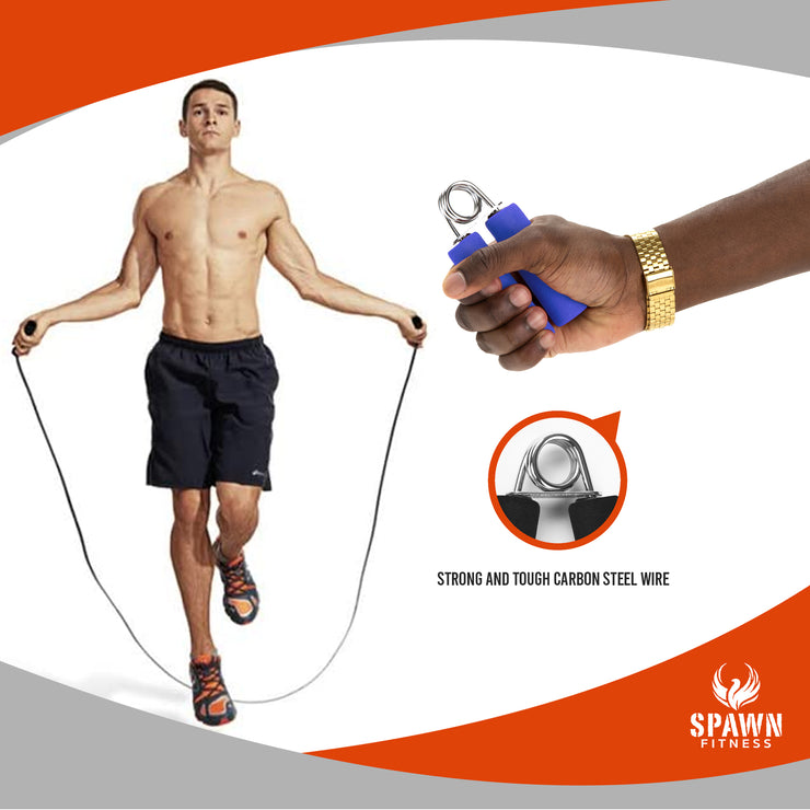 Hand Grip Strengthener & Speed Jump Rope