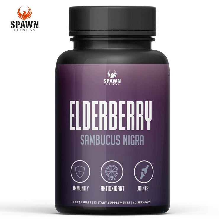 Spawn Fitness Elderberry Gummies 60pc
