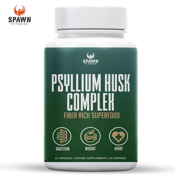 Spawn Fitness Psyllium Husk Capsules